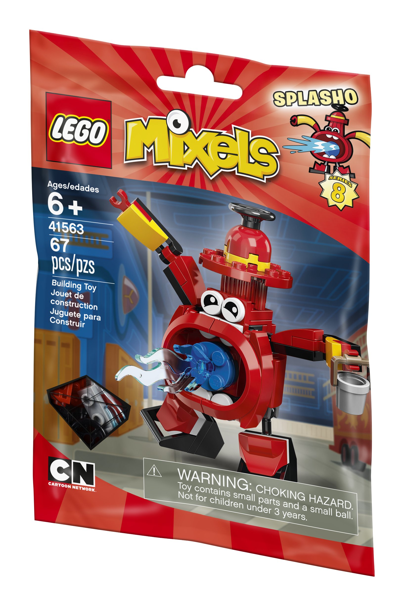 Amazon.com: LEGO Mixels 41563 Splasho Building Kit : Toys & Games